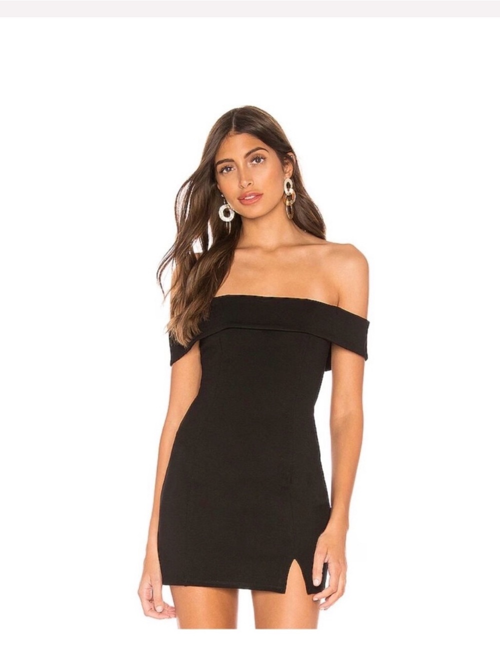 Lovers + Friends Lela Mini Dress in Black NWT size xs